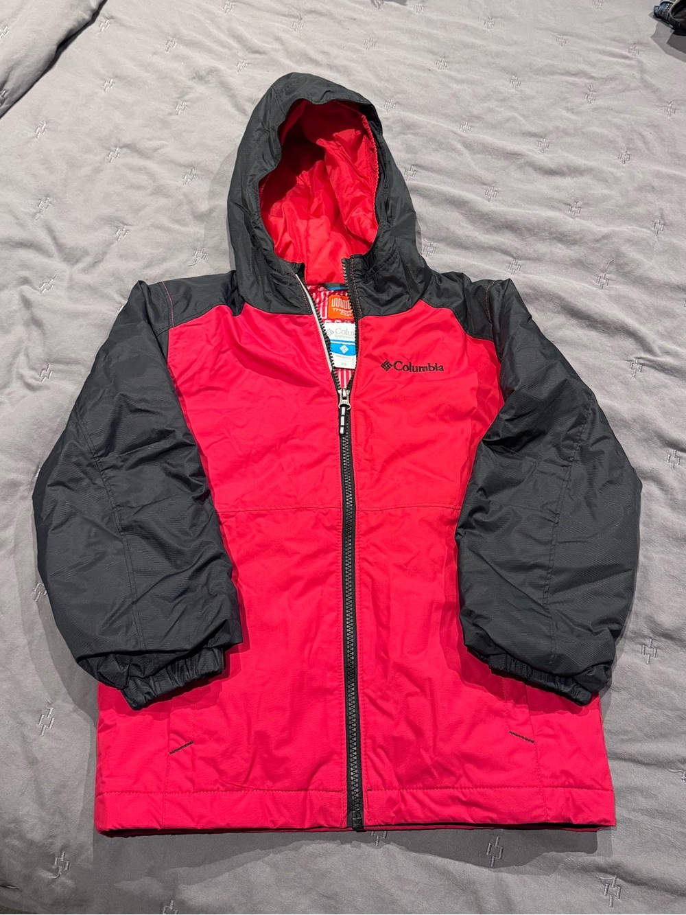 Columbia Thermal Coil Kids Hooded Jacket - Size XS